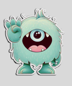 monster sticker png