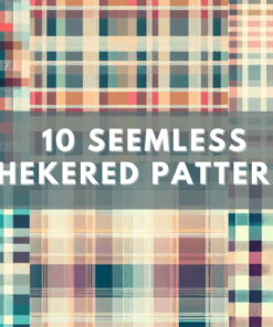 10 Seamless checkered patterns