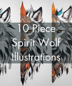 spirit wolf illustrations