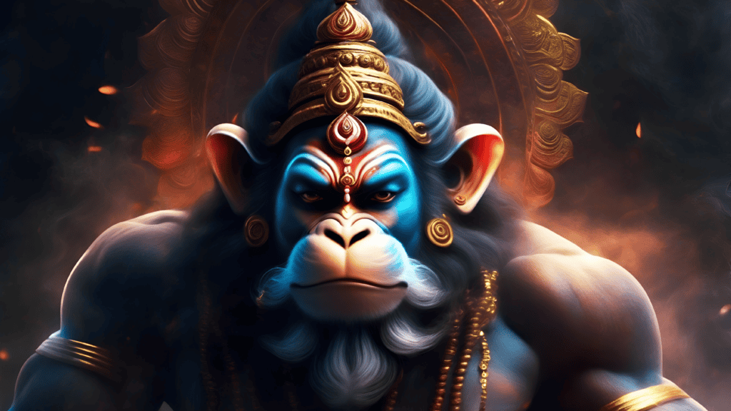 Hanuman Desktop Wallpaper 4K Full HD