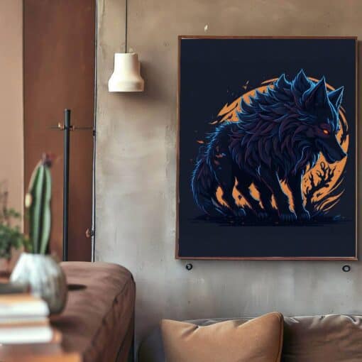 Custom Product Mockup Templates for Portraits and Paintings