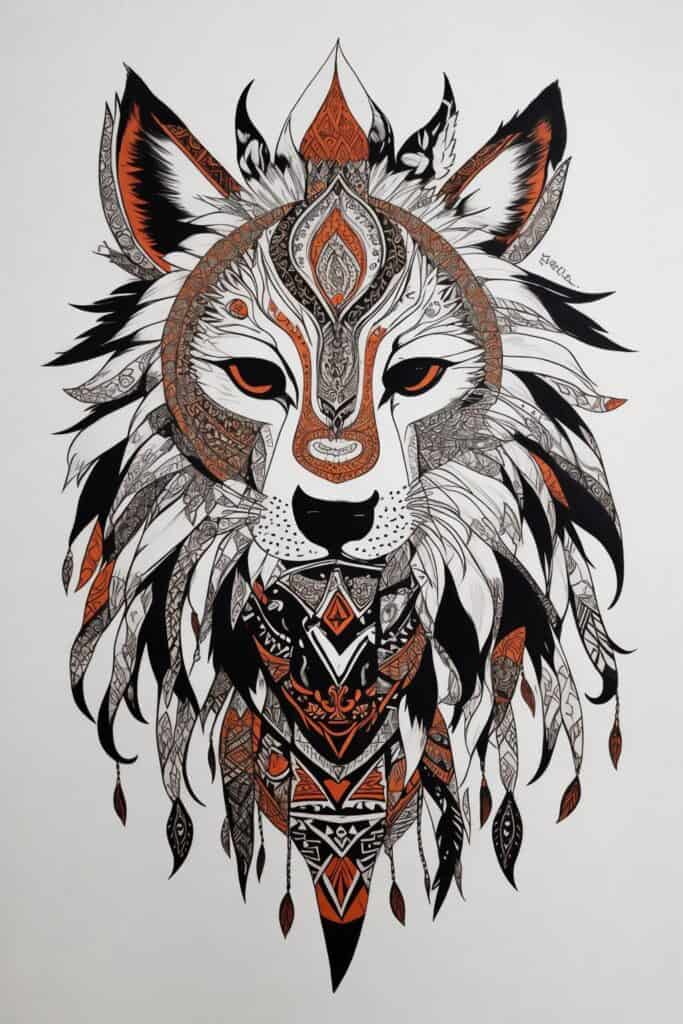Tribal-design-spirit-animals
